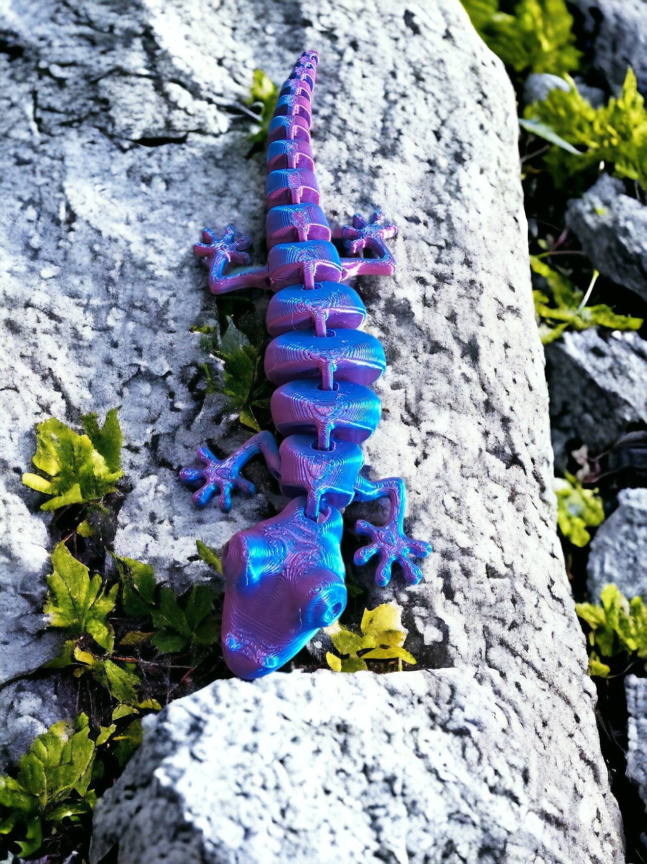 Articulated Multicolour Gecko