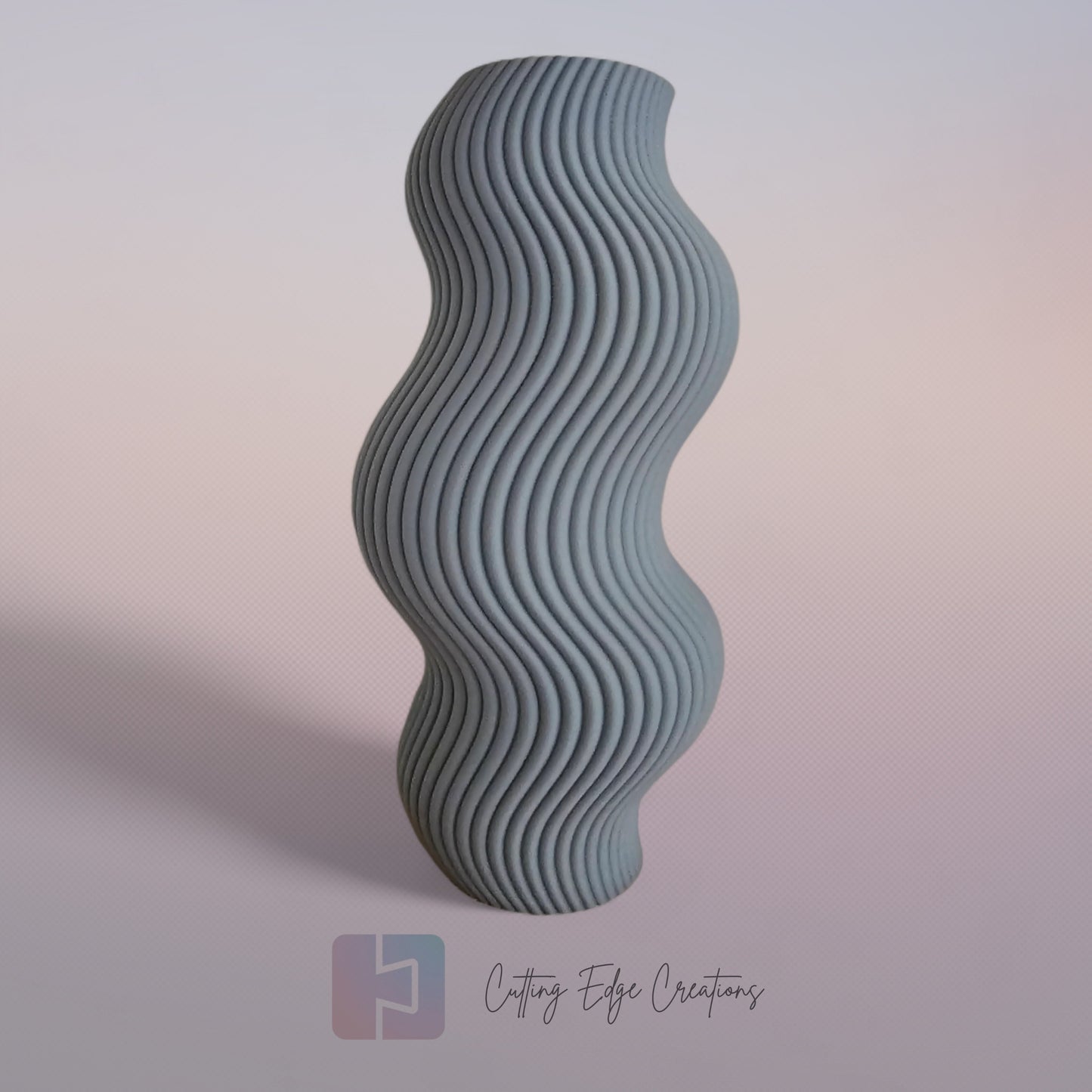 Concrete Style Vase
