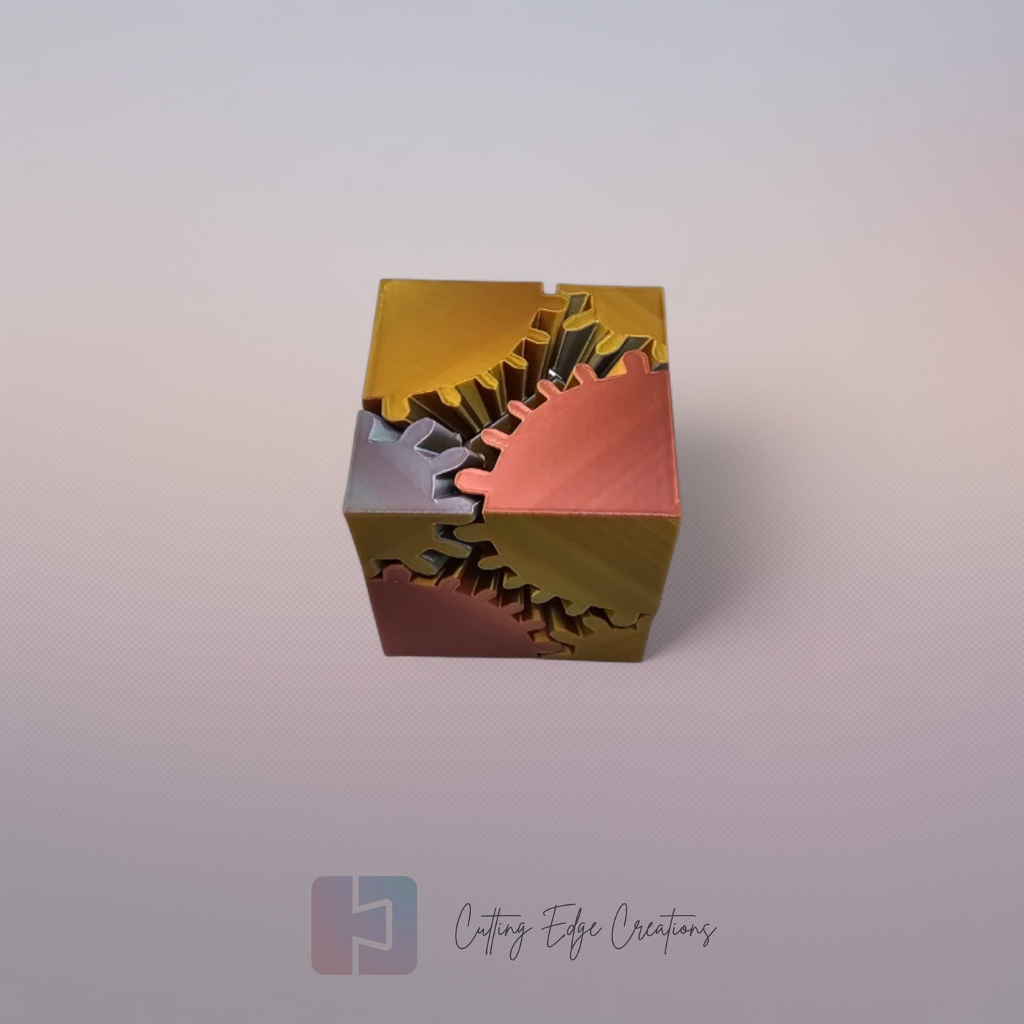 Gear Cube Fidget Toy