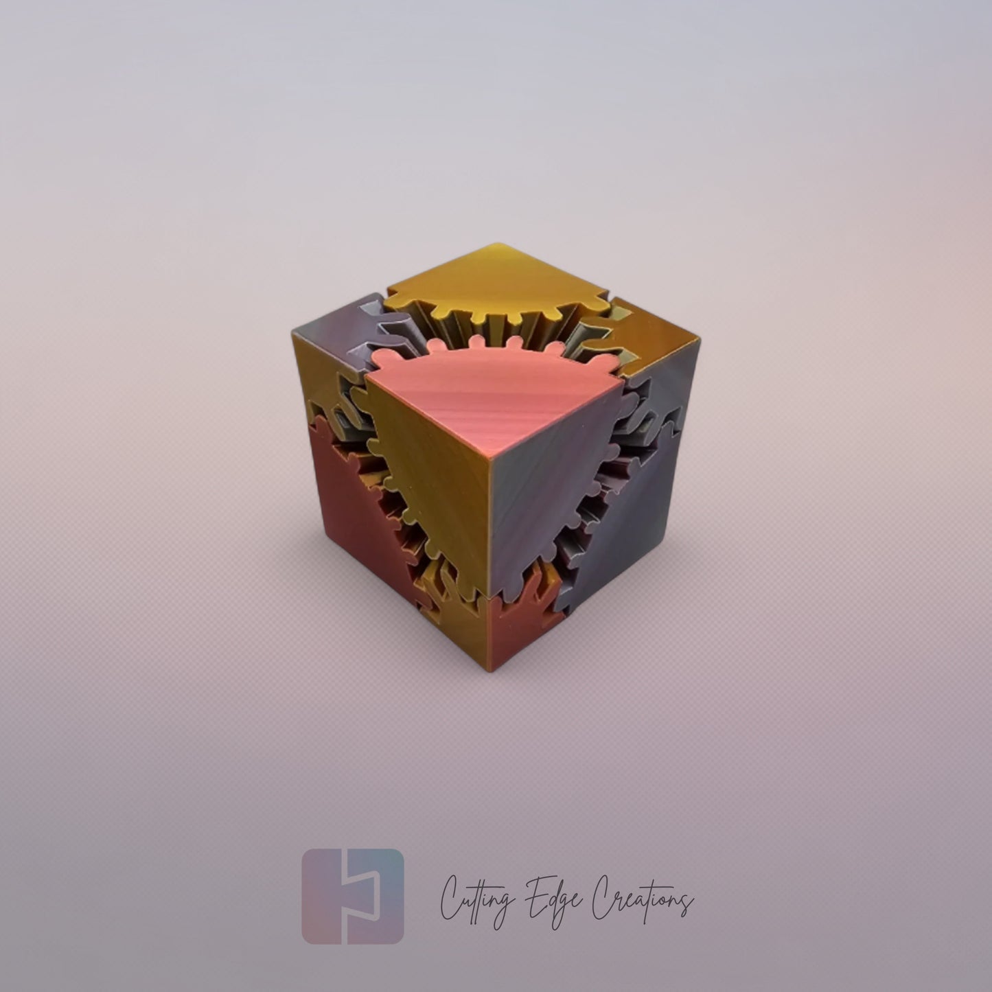 Gear Cube Fidget Toy
