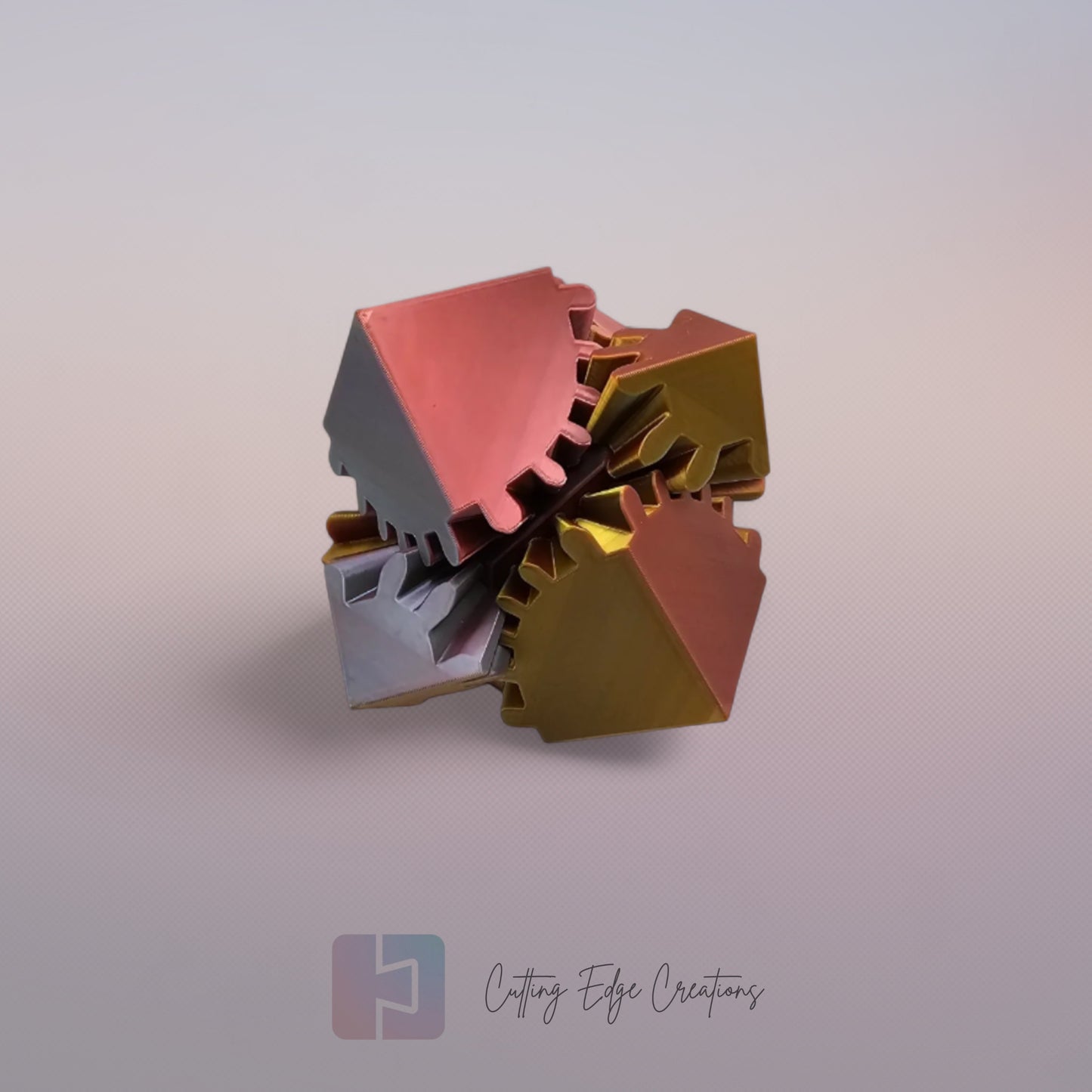 Gear Cube Fidget Toy