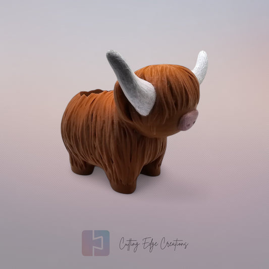 Highland Cow Planter