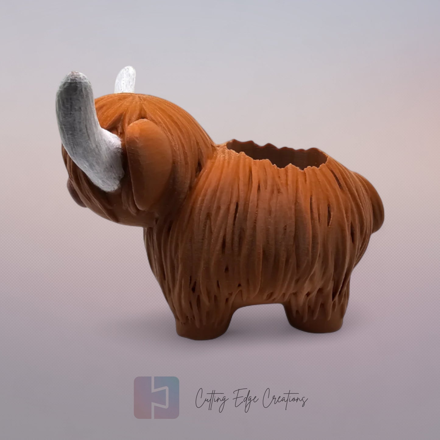 Highland Cow Planter