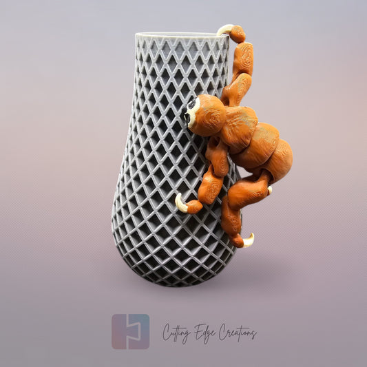 Hang Around Sloth – Articulated Fidget Toy with Hooked Limbs