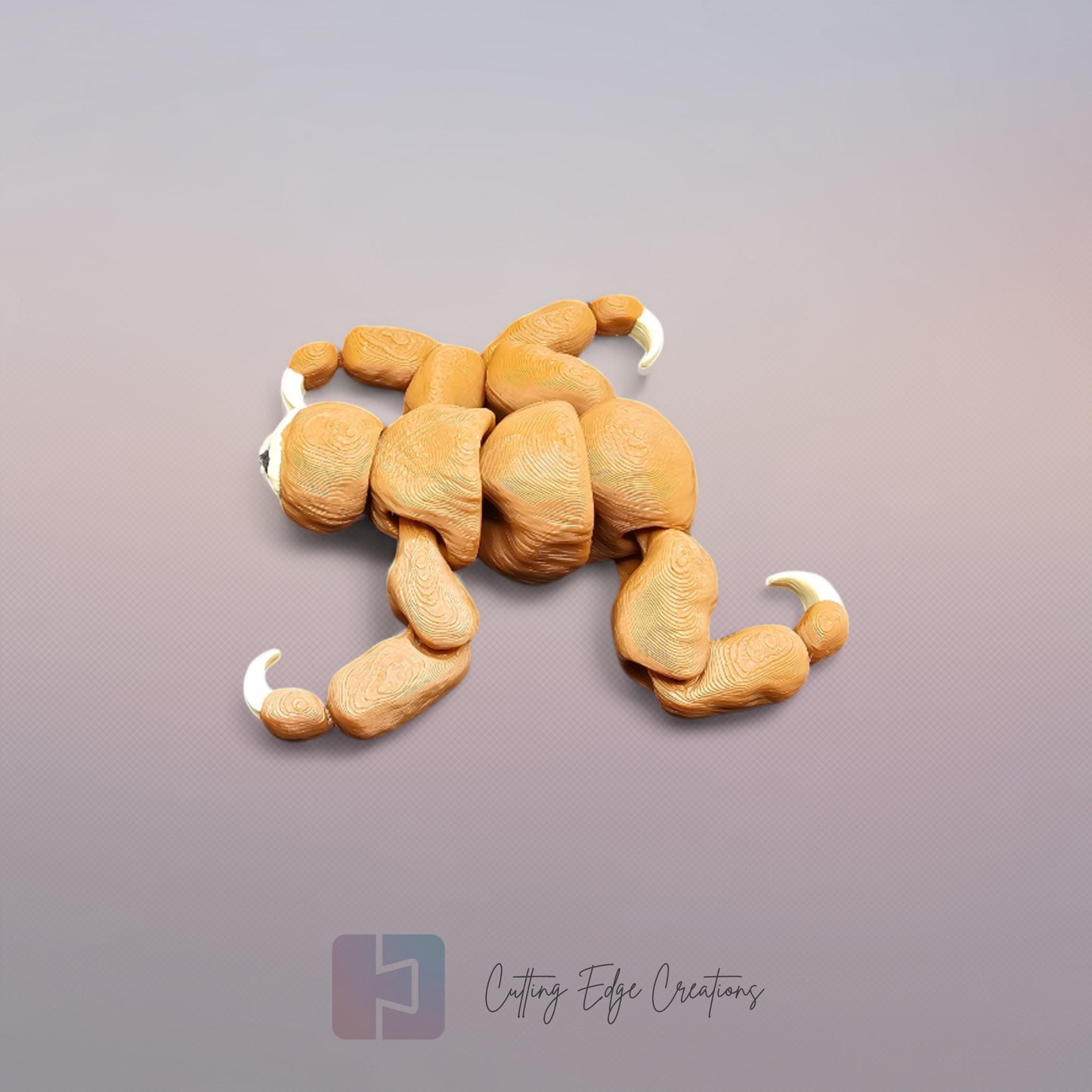 Hang Around Sloth – Articulated Fidget Toy with Hooked Limbs