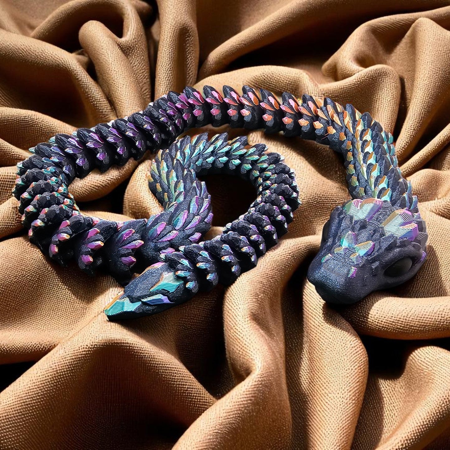 Crystal Snake – 90cm of Slinky, Shimmery Sass