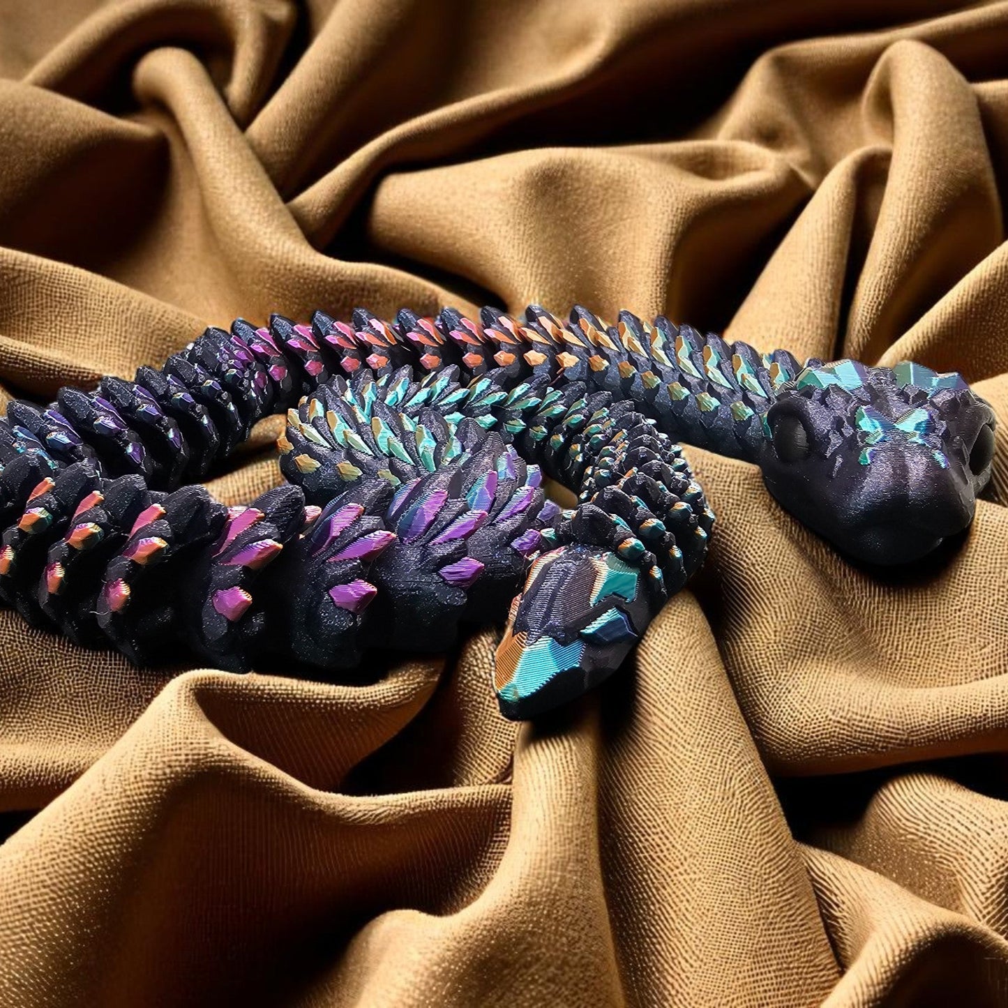 Crystal Snake – 90cm of Slinky, Shimmery Sass