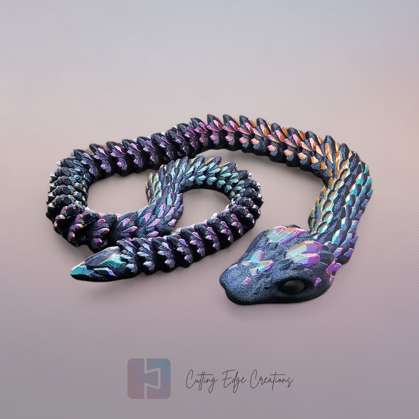 Crystal Snake – 90cm of Slinky, Shimmery Sass