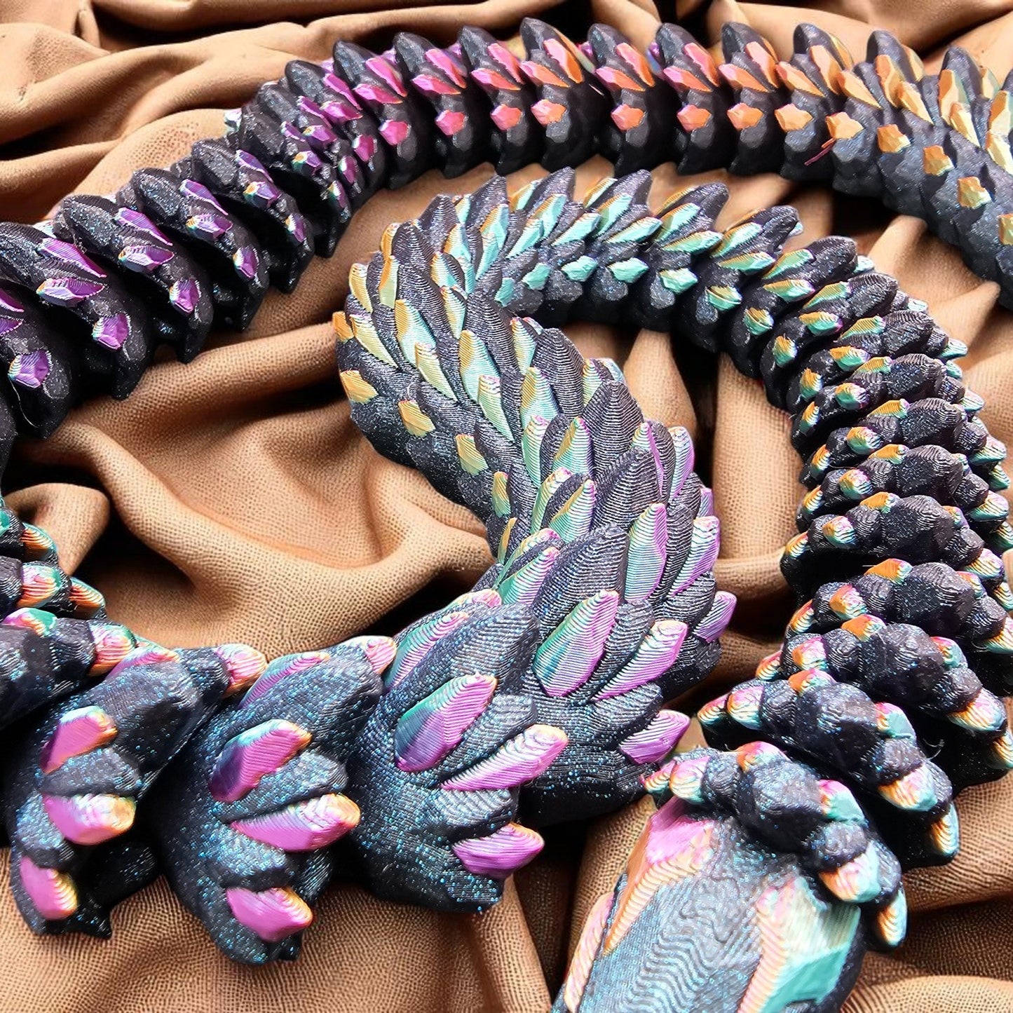 Crystal Snake – 90cm of Slinky, Shimmery Sass