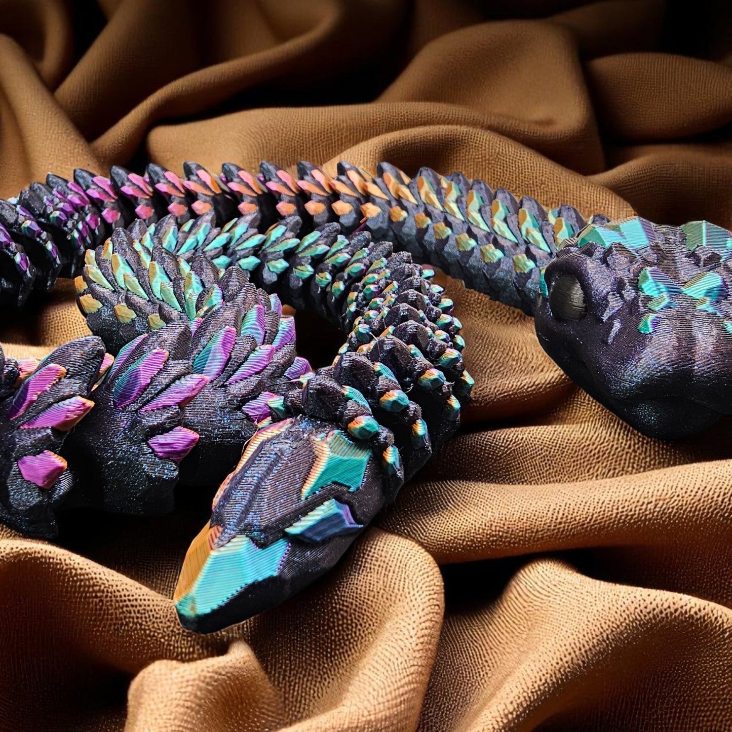 Crystal Snake – 90cm of Slinky, Shimmery Sass