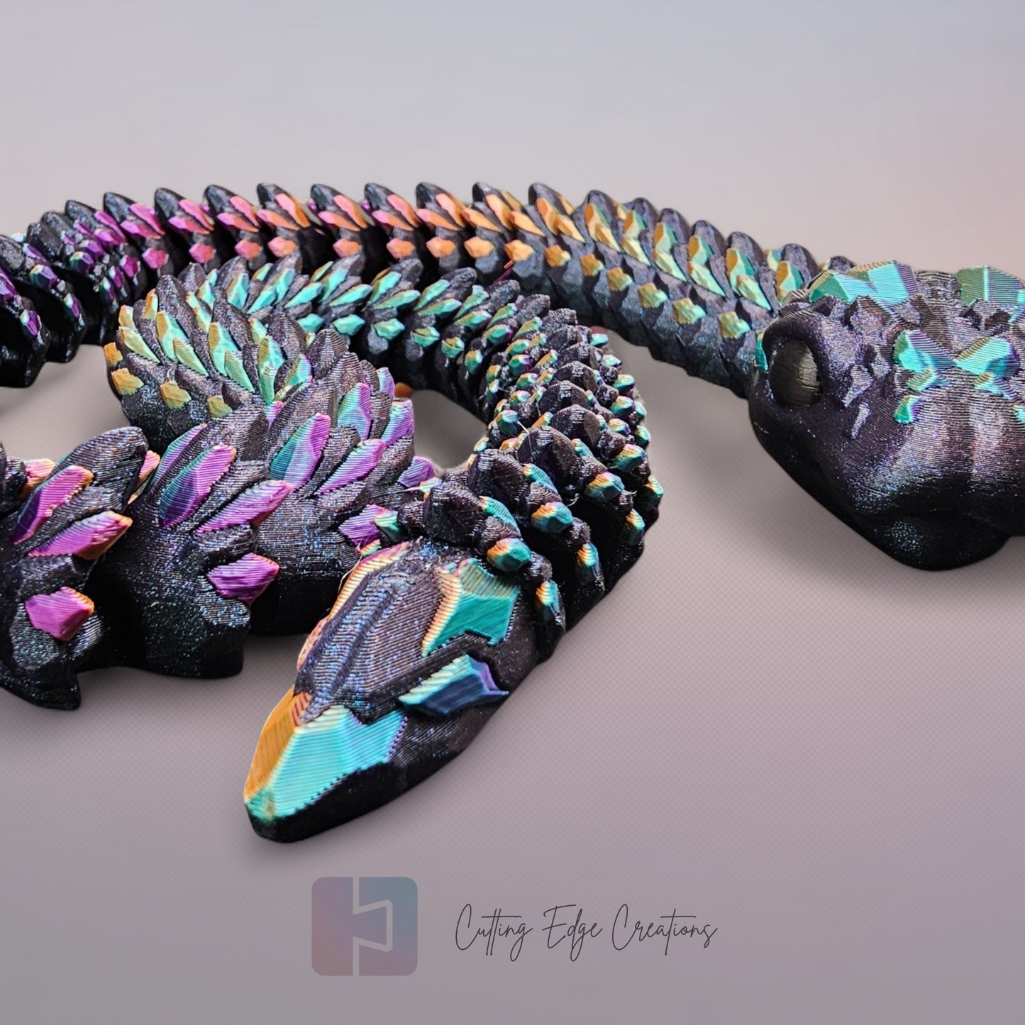Crystal Snake – 90cm of Slinky, Shimmery Sass