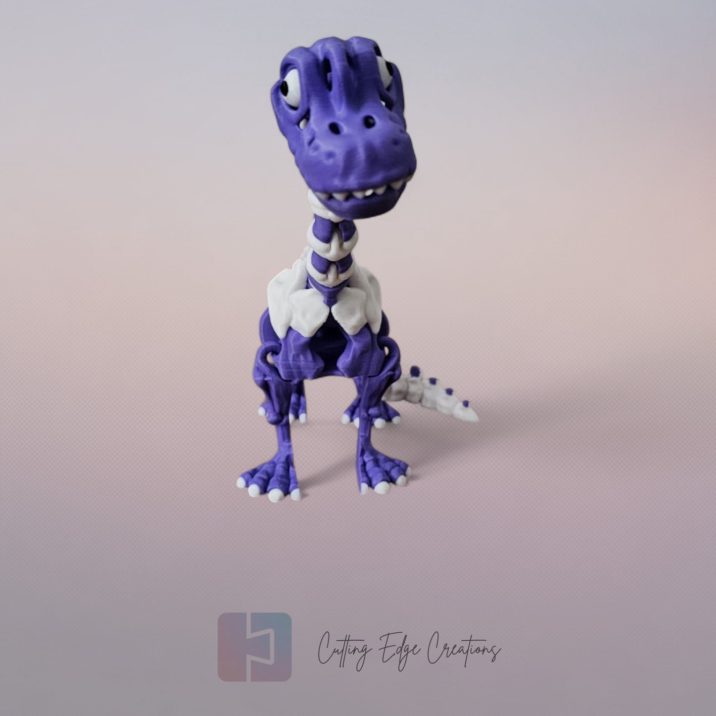Flexi Brontosaurus Skeleton – Articulated 3D Printed Dino