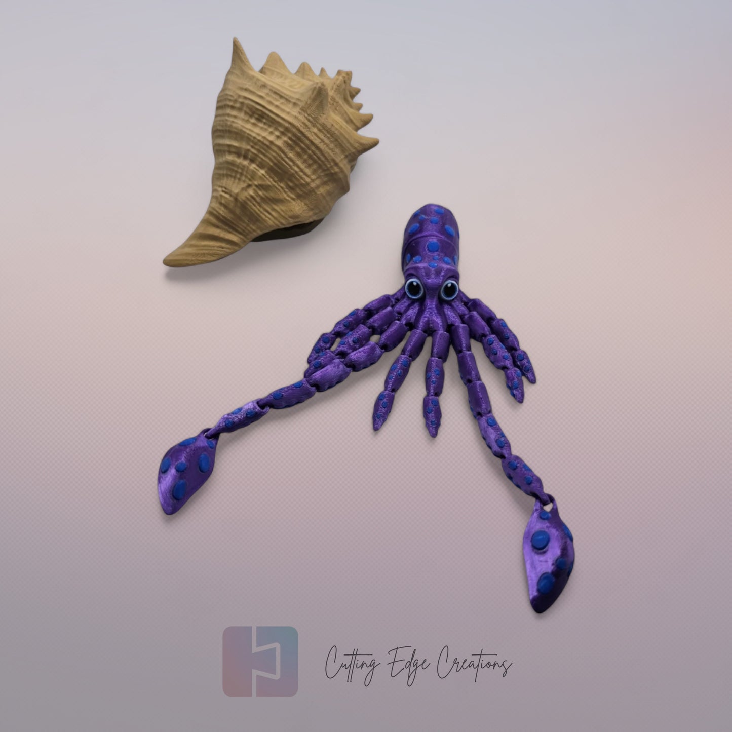 Simon the Squid – Articulated Flexi Fidget Toy