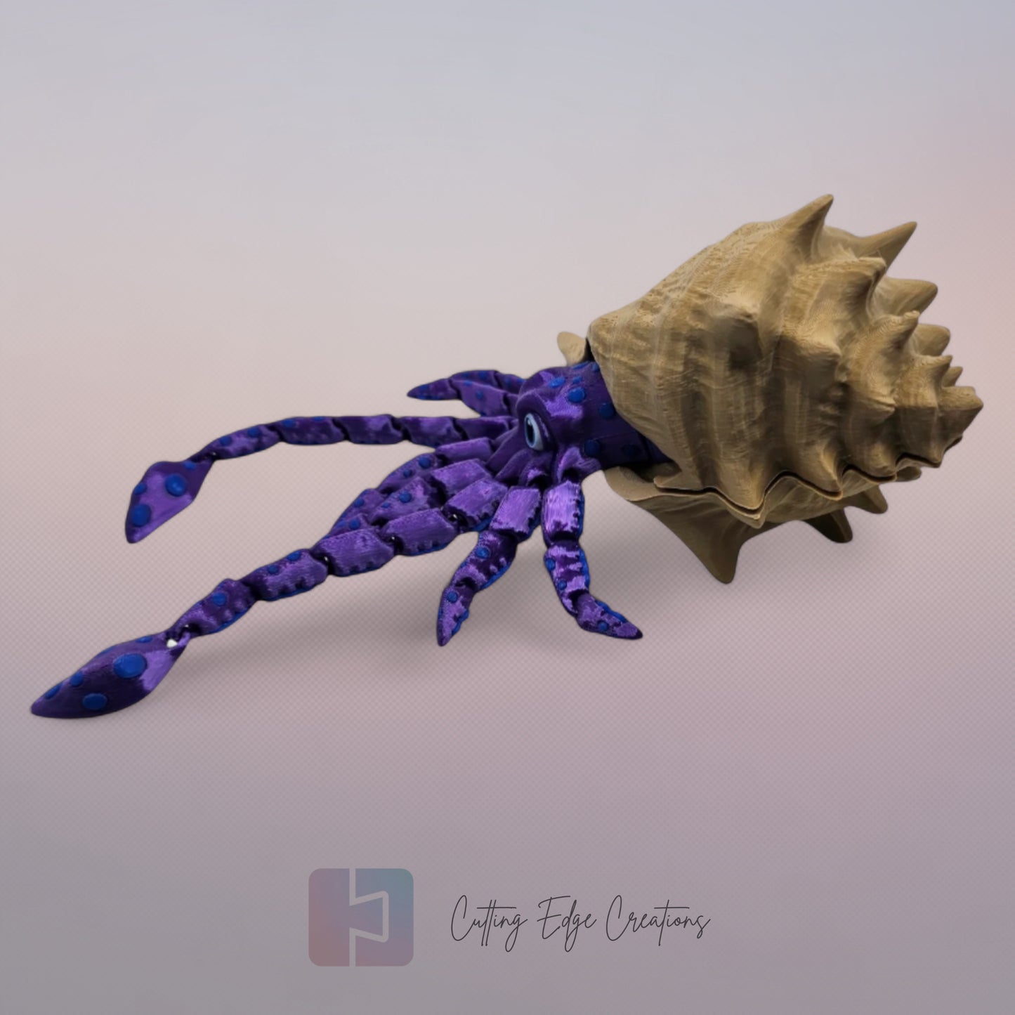 Simon the Squid – Articulated Flexi Fidget Toy