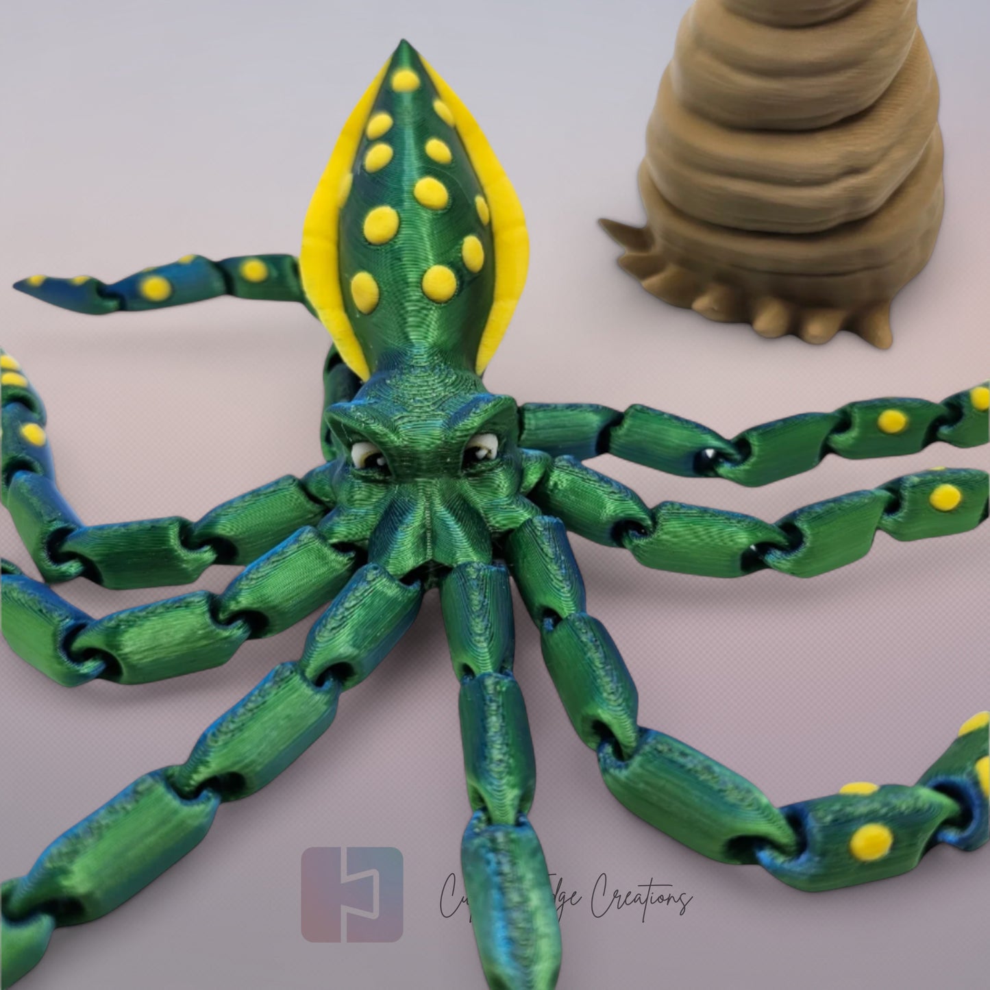 Oscar the Octopus – Articulated Flexi Fidget Toy
