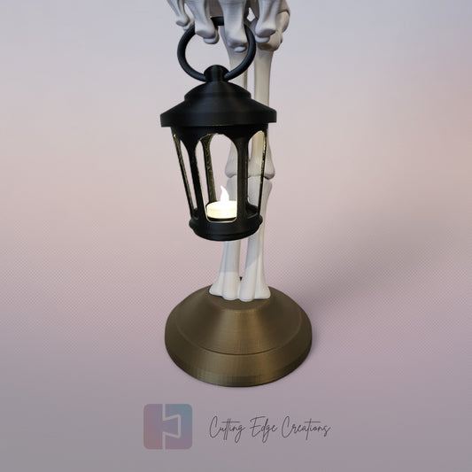 The Reaper’s Light – 3D Printed Skeleton Hand Lantern