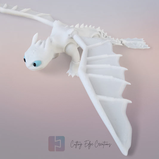 Night Fury or Light Fury - How To Train Your Dragon Model