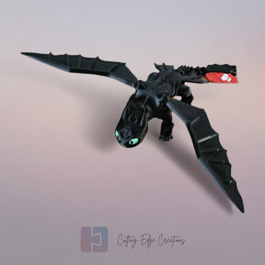 Night Fury or Light Fury - How To Train Your Dragon Model
