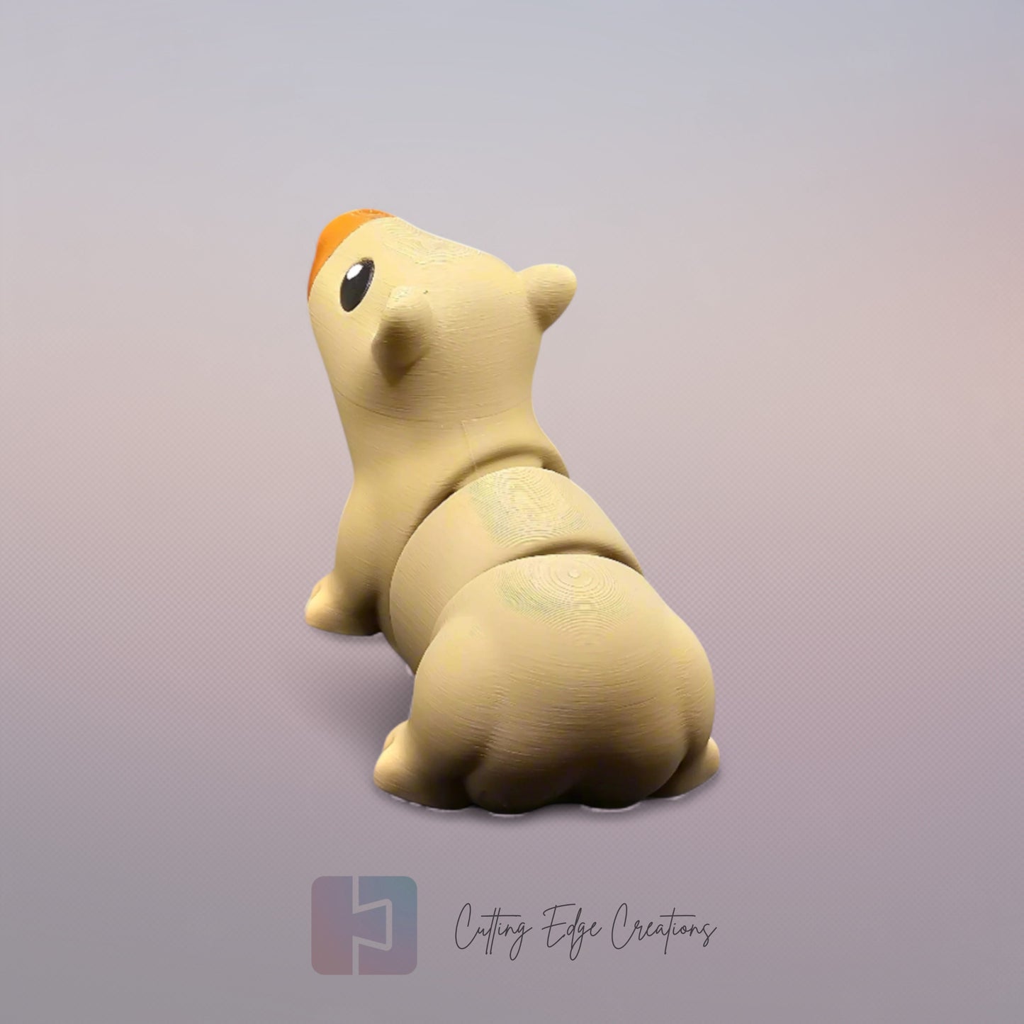 Capybara Flexi – Relaxed, Wiggly Desk Buddy with Maximum Chill
