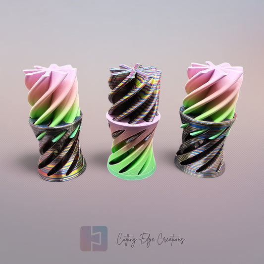 Infinity Tube – 3D Printed, Mesmerising Spinner Fidget Toy