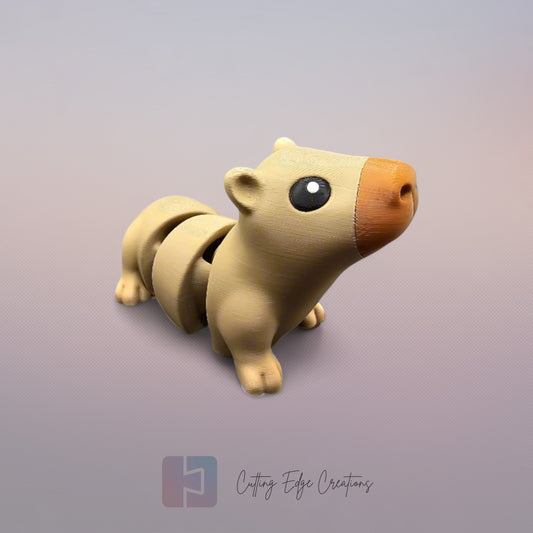 Capybara Flexi – Relaxed, Wiggly Desk Buddy with Maximum Chill