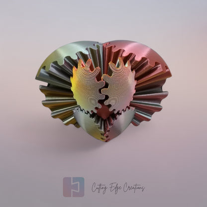 Gear Ball Fidget Toy – 3D Printed, Interlocking Stress Relief Puzzle