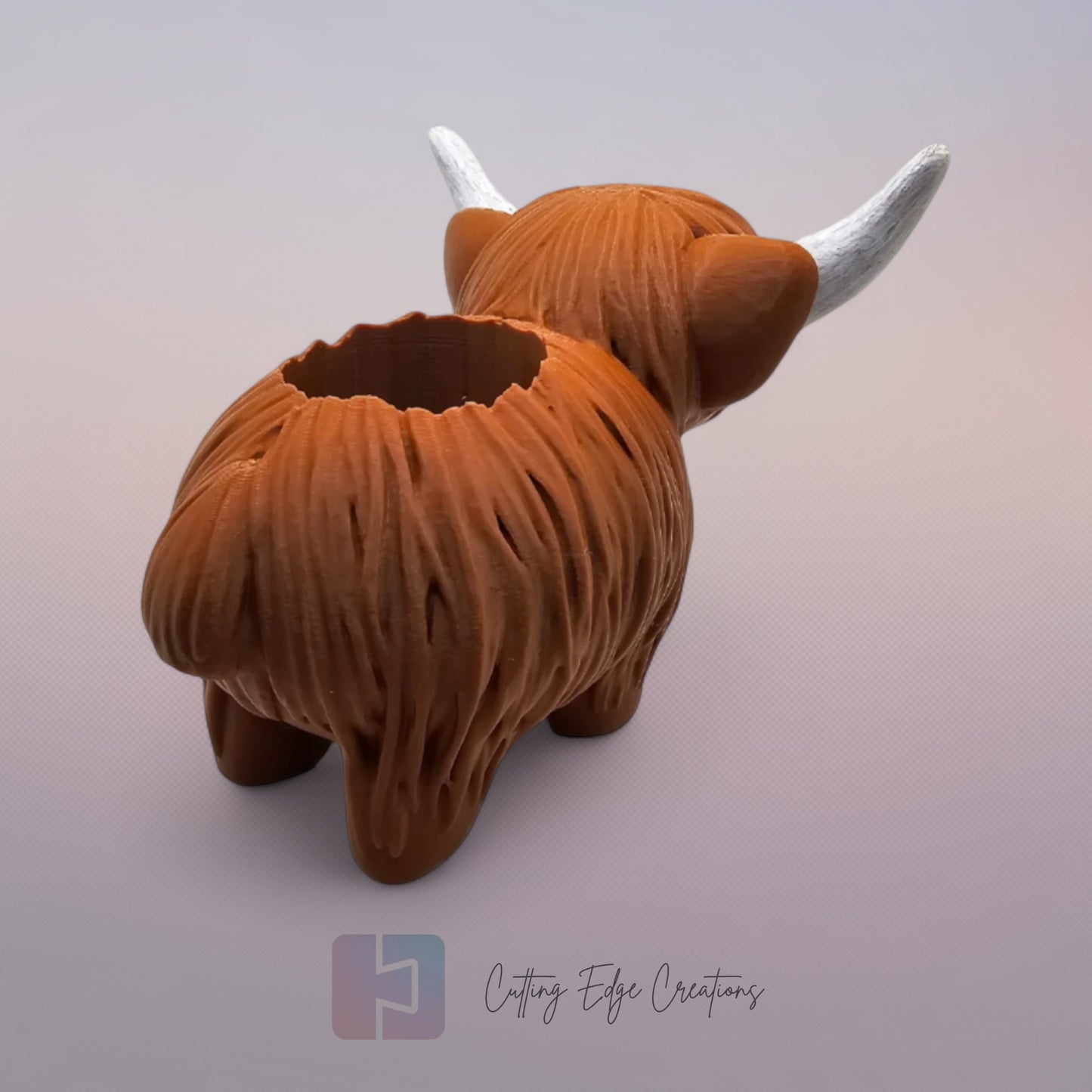 Highland Cow Planter