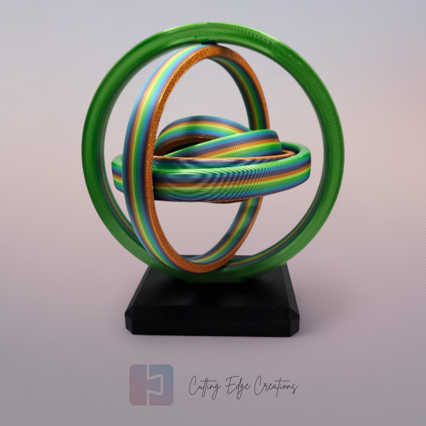Desk Gyro - Desktop Kinetic Art