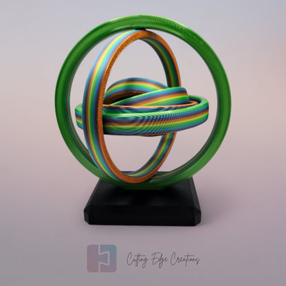 Desk Gyro - Desktop Kinetic Art
