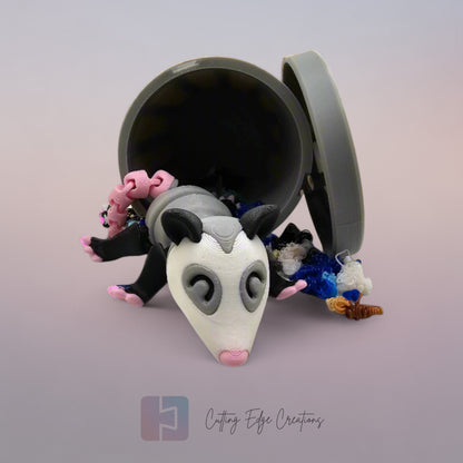 Trash Can Animals – Flexi Fidget Toys in Mini Bins