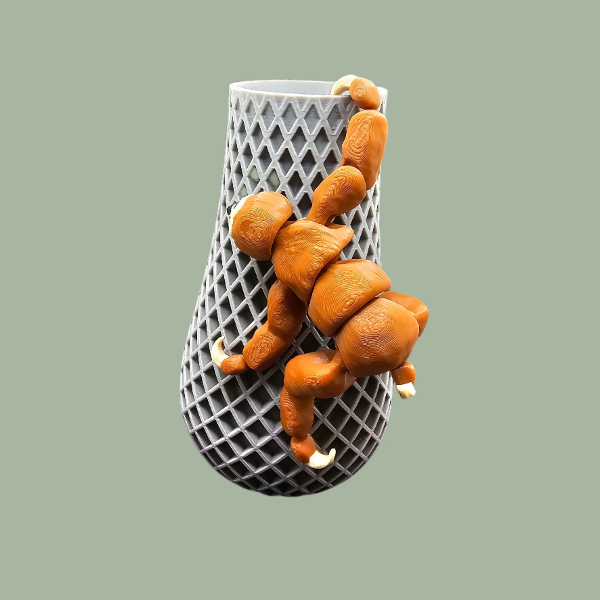 Adorable Hang Around Sloth figurine designed to grip onto plant pots, shelves, and more – perfect for plant lovers