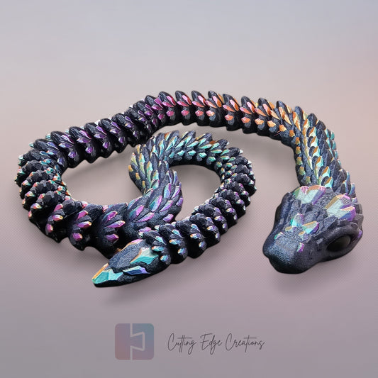 Crystal Snake – 90cm of Slinky, Shimmery Sass