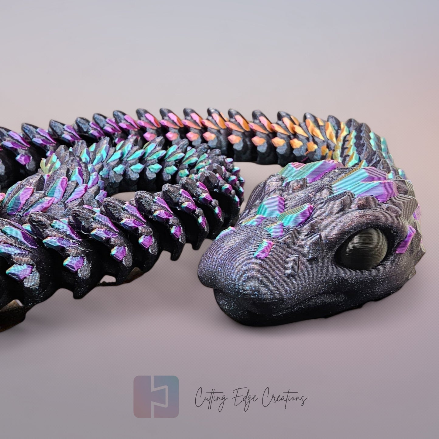 Crystal Snake – 90cm of Slinky, Shimmery Sass