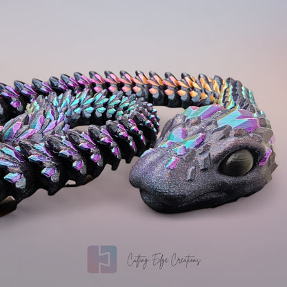 Crystal Snake – 90cm of Slinky, Shimmery Sass