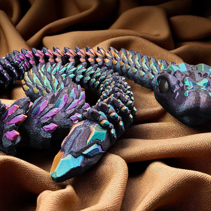 Crystal Snake – 90cm of Slinky, Shimmery Sass