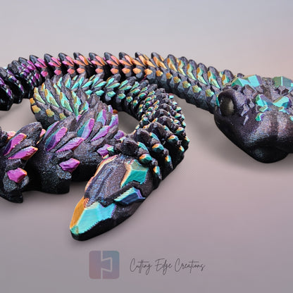 Crystal Snake – 90cm of Slinky, Shimmery Sass