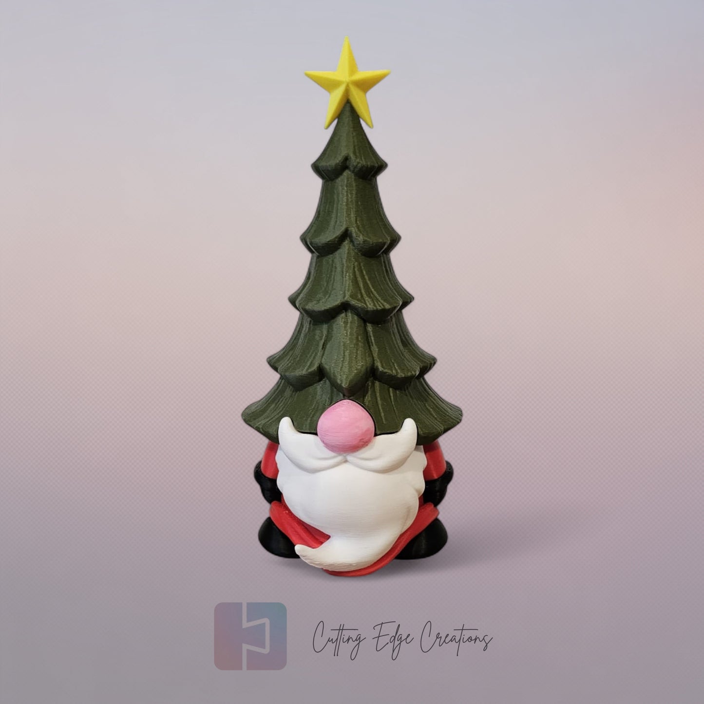 Spruce Almighty – 3D Printed Christmas Gonk Decoration (18cm)