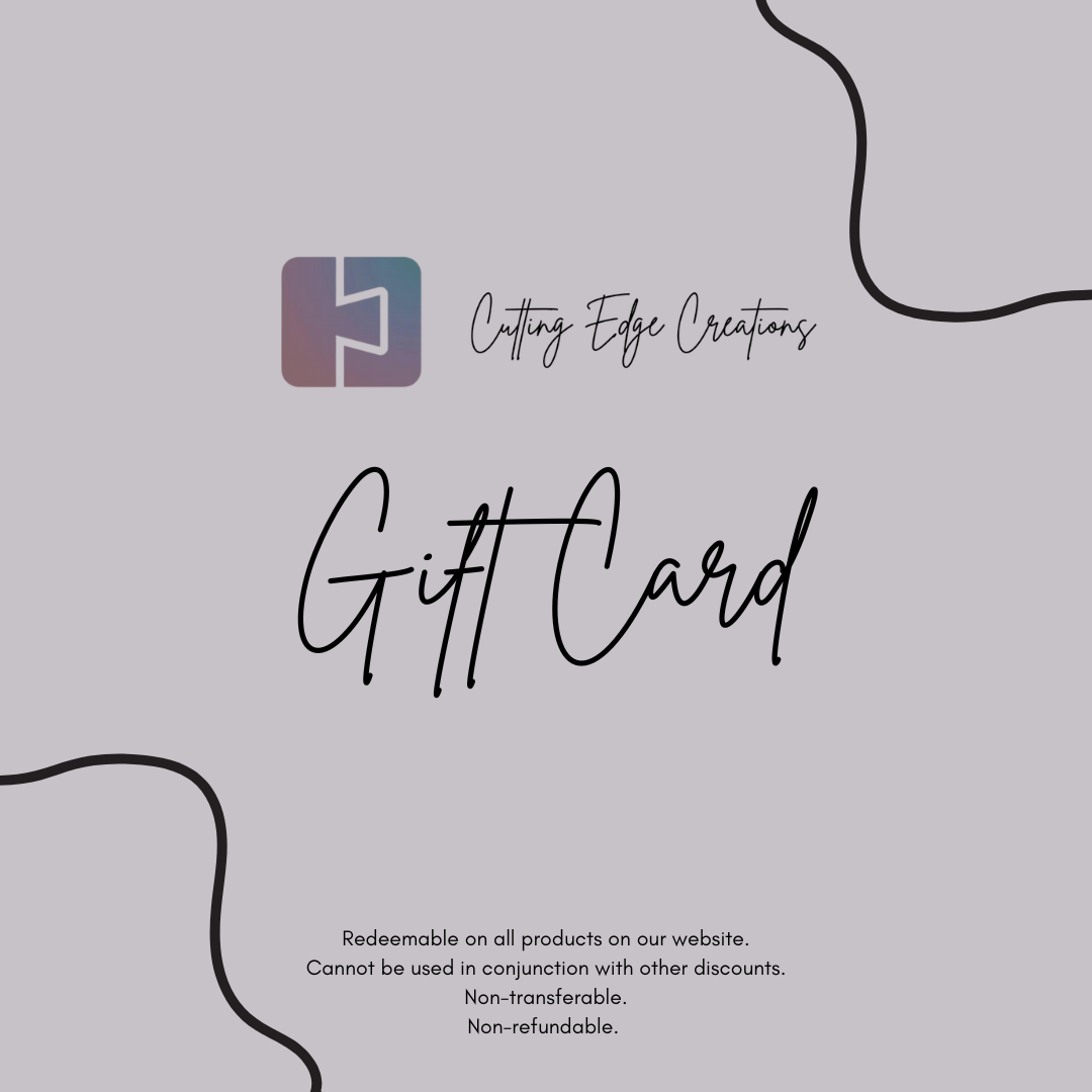 Digital gift card for Cutting Edge Creations