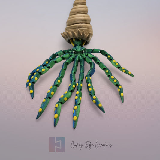 Oscar the Octopus – Articulated Flexi Fidget Toy