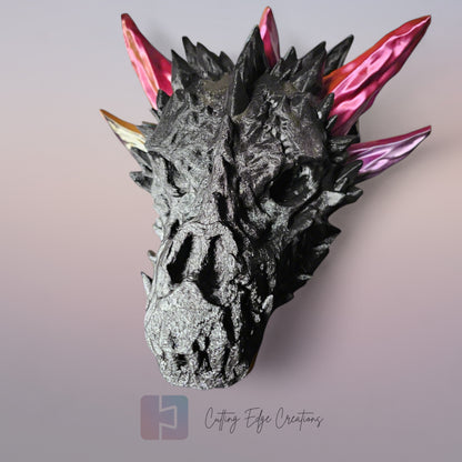 Dragon Skull – 3D Printed Fantasy Decor