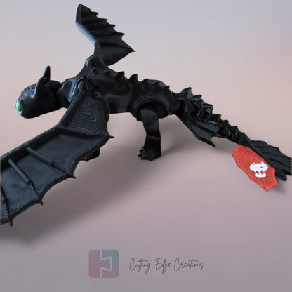 Night Fury or Light Fury - How To Train Your Dragon Model