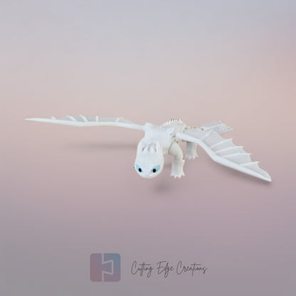 Night Fury or Light Fury - How To Train Your Dragon Model