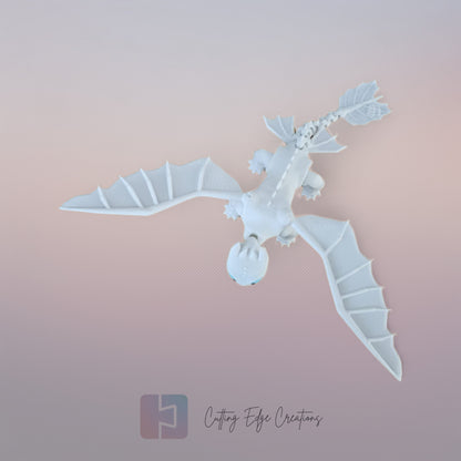Night Fury or Light Fury - How To Train Your Dragon Model
