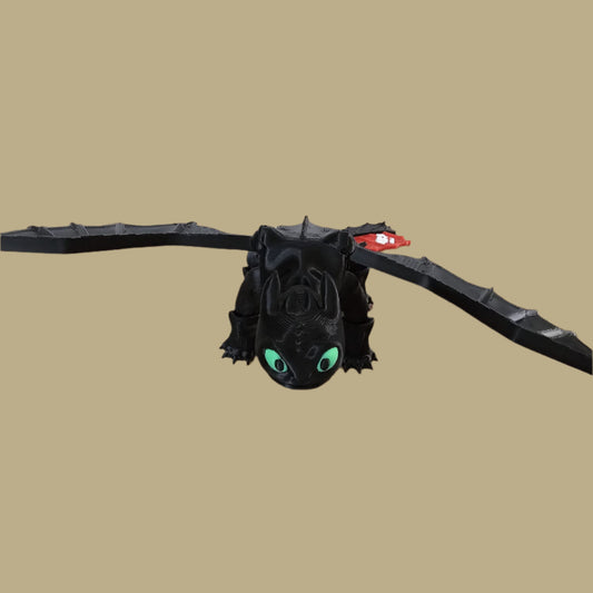 Night Fury or Light Fury - How To Train Your Dragon Model