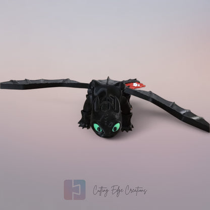 Night Fury or Light Fury - How To Train Your Dragon Model