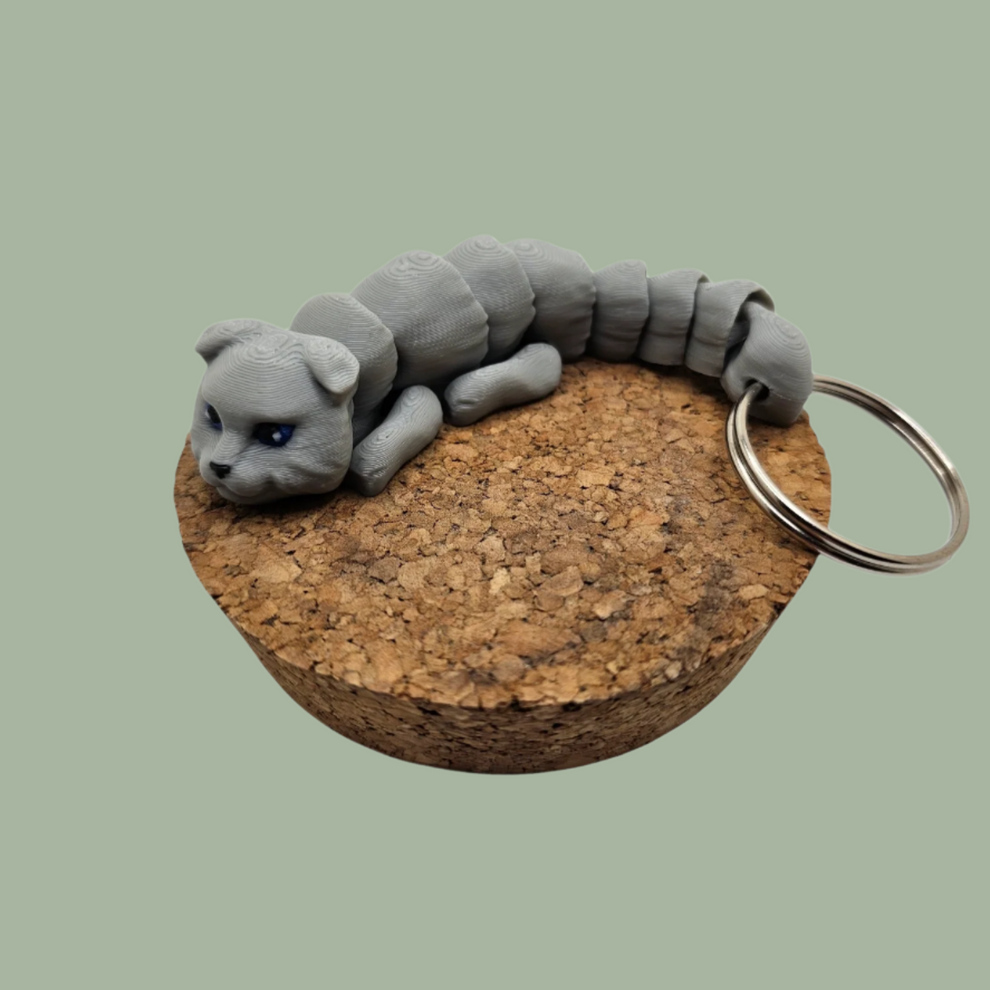 Cat Articulated Keyrings – Cutting Edge Creations