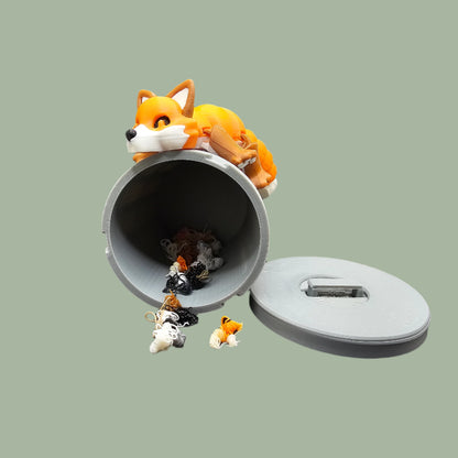 Trash Can Animals