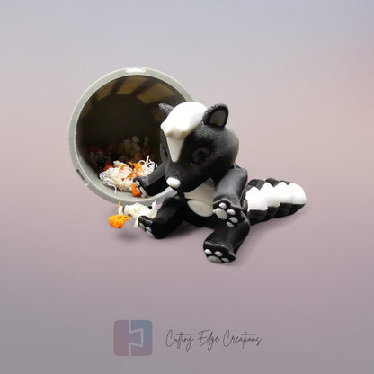 Trash Can Animals – Flexi Fidget Toys in Mini Bins