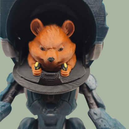 Hamster Powered Cyber Bunny