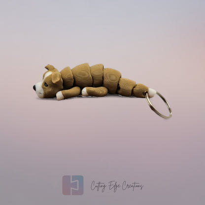 Articulated Dog Keyrings